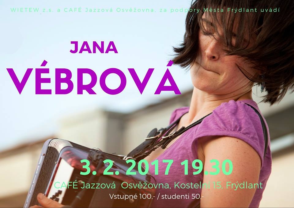 Koncert Jany Vébrové