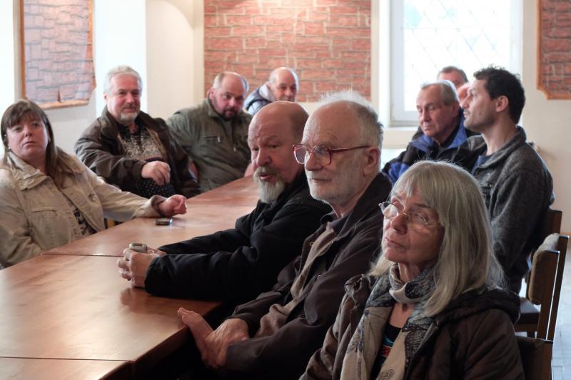 Starosta a místostarosta hovořili s obyvateli Albrechtic o problémech i rozvoji