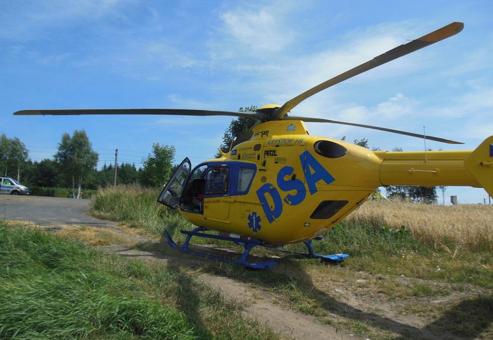 Záchranářský vrtulník z Liberce má za rok přes 500 zásahů