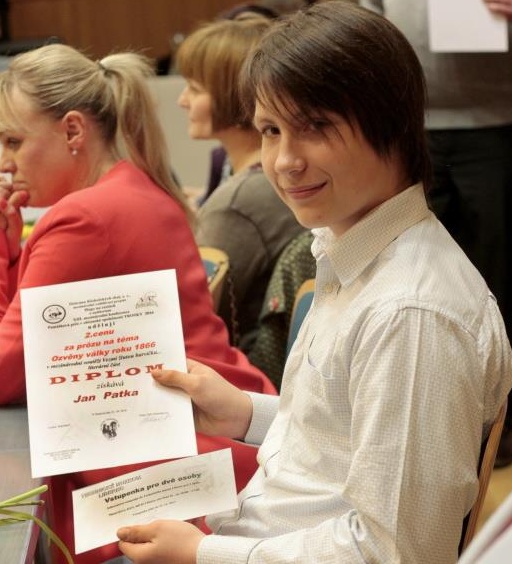 Úspěch studenta Gymnázia Frýdlant v historické soutěži