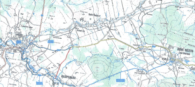 Uzavírka silnice ev. č. III/2909, Raspenava – Krásný Les, ul. Novoměstská
