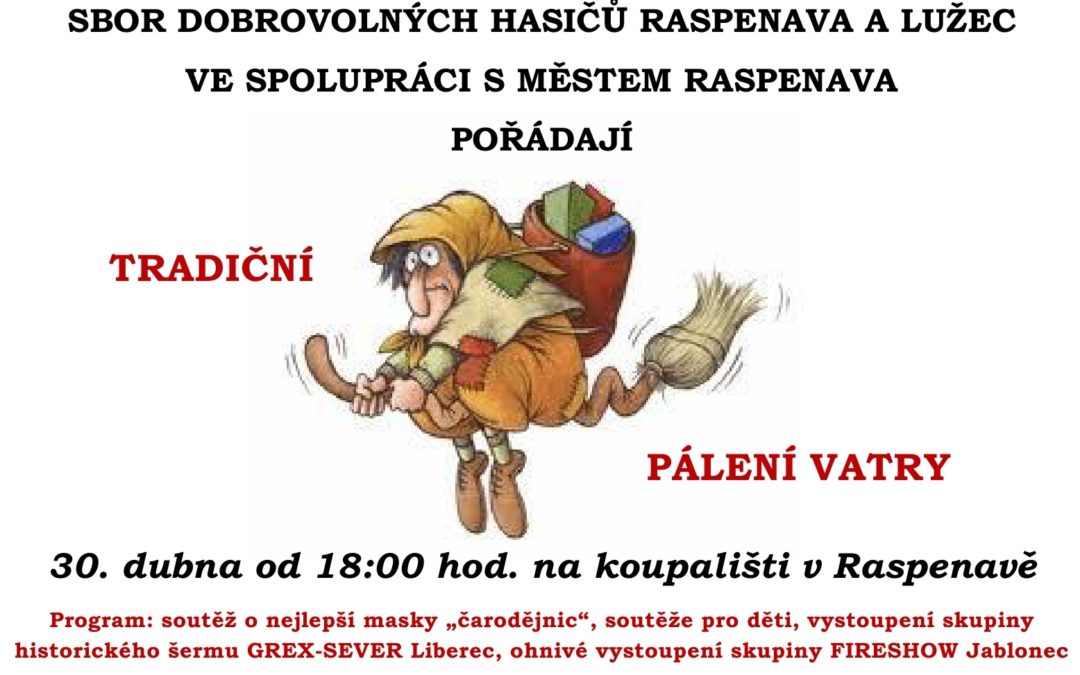 Pozvánka na čarodějnice