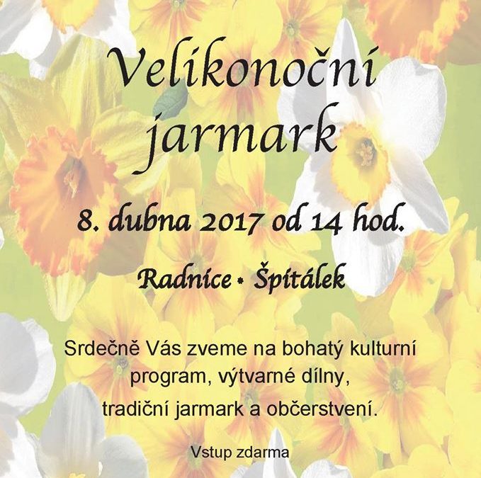 V sobotu si nenechte ujít Velikonoční jarmark