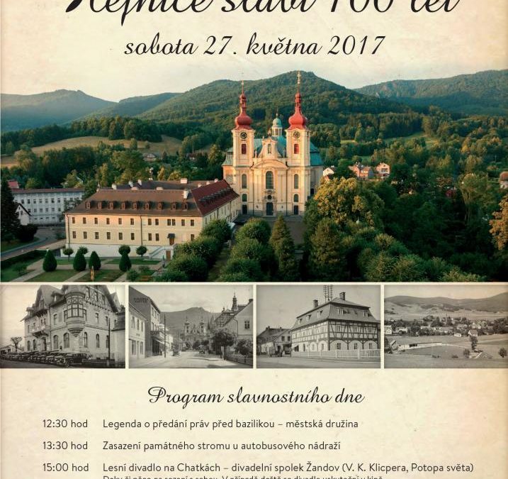 Hejnice slaví výročí 100 let povýšení na město