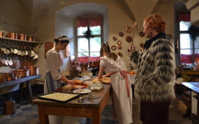 Ubytování, penziony, hotely, chaty, chalupy, resorty, hostely, motoresty a kempy 25 Pečení koláčků na frýdlantském zámku