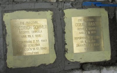 Klopýtnutí jako vzpomínka na zmizelé sousedy