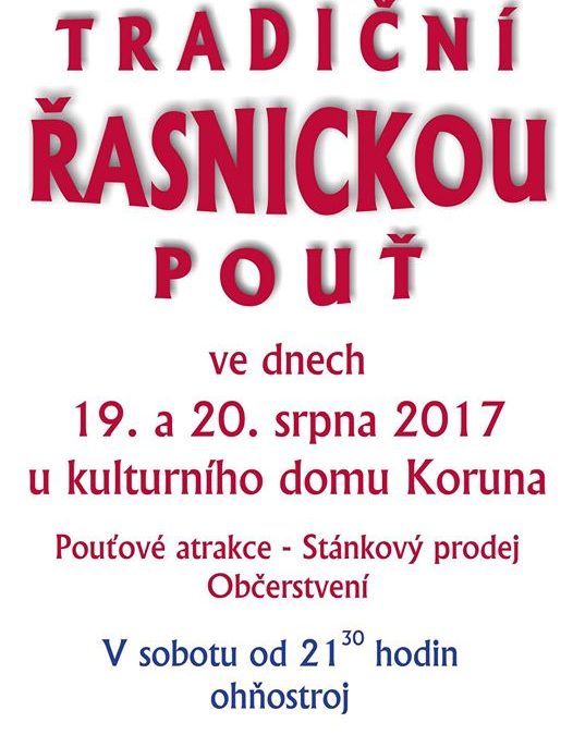 Pozvánka na tradiční Řasnickou pouť