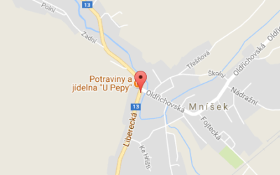 Plus 7 Nehoda v ulici Liberecká v obci Mníšek okres Liberec