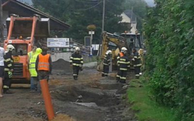 Plus 19 Únik plynu v Bílém Potoce, záchranná služba musela ošetřit dvě osoby