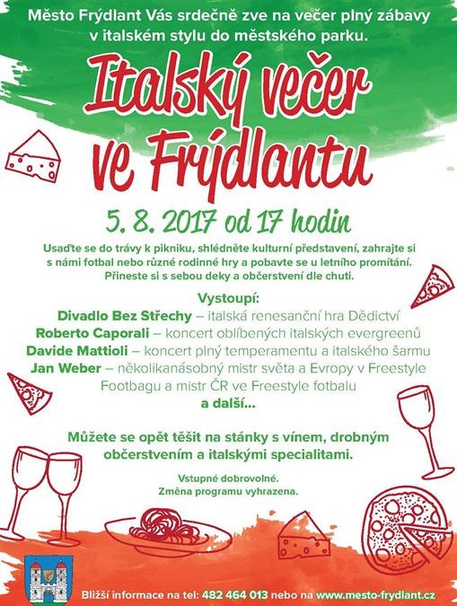 Italský večer ve Frýdlantu
