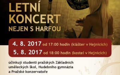 Plus 3 Letní koncert nejen s harfou