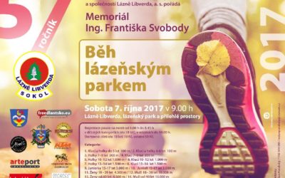 Plus 20 Běh lázeňským parkem 2017 – Memoriál Ing. Františka Svobody