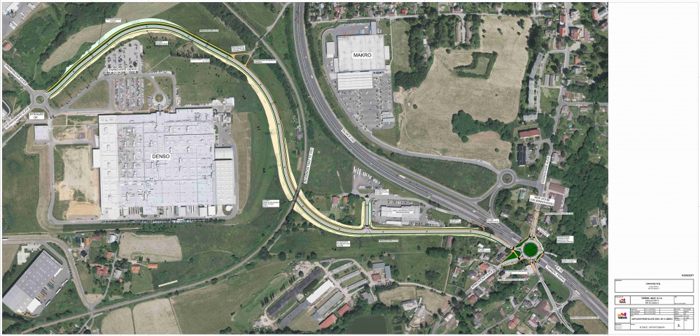 Napojení liberecké průmyslové zóny Jih už je na papíře. Hotovo bude nejdřív za tři roky