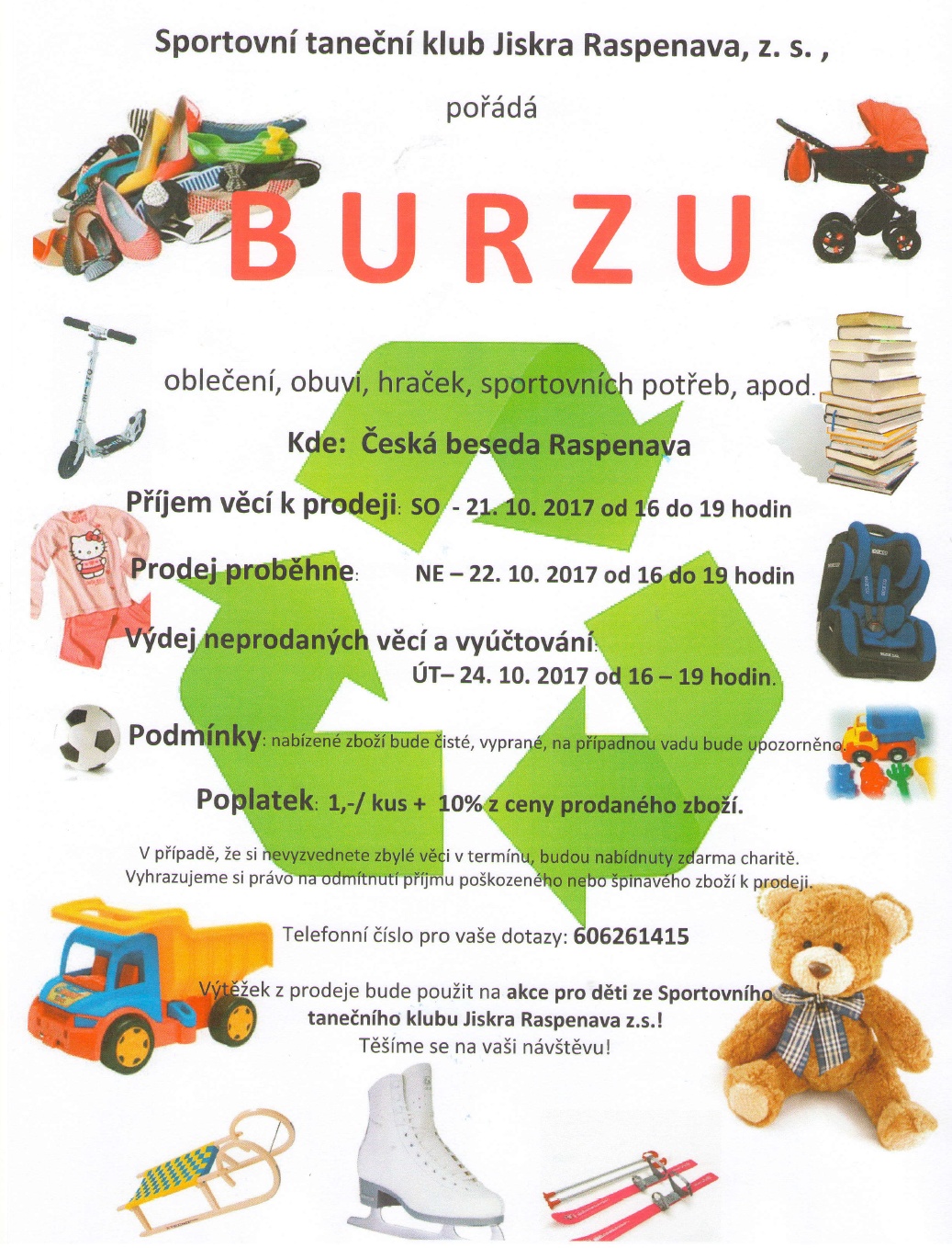 BURZA oblečení, obuvi, hraček, sportovních potřeb… 1 000001