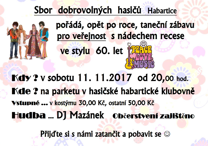 Taneční zábava v Habarticích