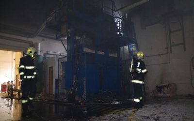 Férová nabídka / DGS 43 FOTO: Při požáru lisu v Raspenavě vznikla škoda za milion korun