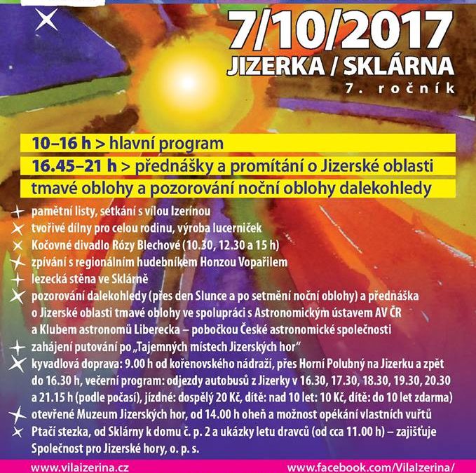 Dětský den s vílou Izerínou na Jizerce