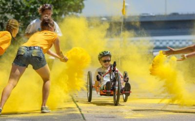 Plus 13 Černí koně shání peníze na výrobu dalších kol pro postižené děti
