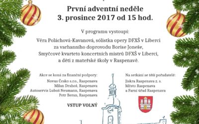 Plus 15 Adventní koncert v Raspenavě