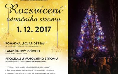 Kraj nebude zvyšovat ceny hromadné dopravy v tarifu IDOL 10 V pátek budou Hejnice rozsvěcet vánoční strom