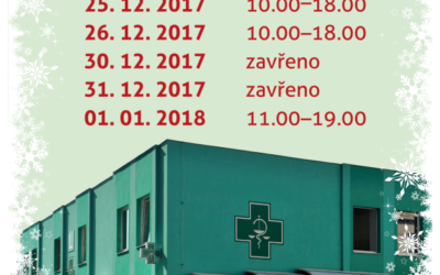 Lékárenská pohotovost o vánočních a novoročních svátcích