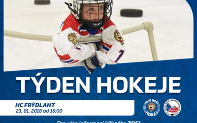 Férová nabídka / DGS 63 Přijďte zítra v 16 hodin na zimní stadion ve Frýdlantě na akci Týden hokeje