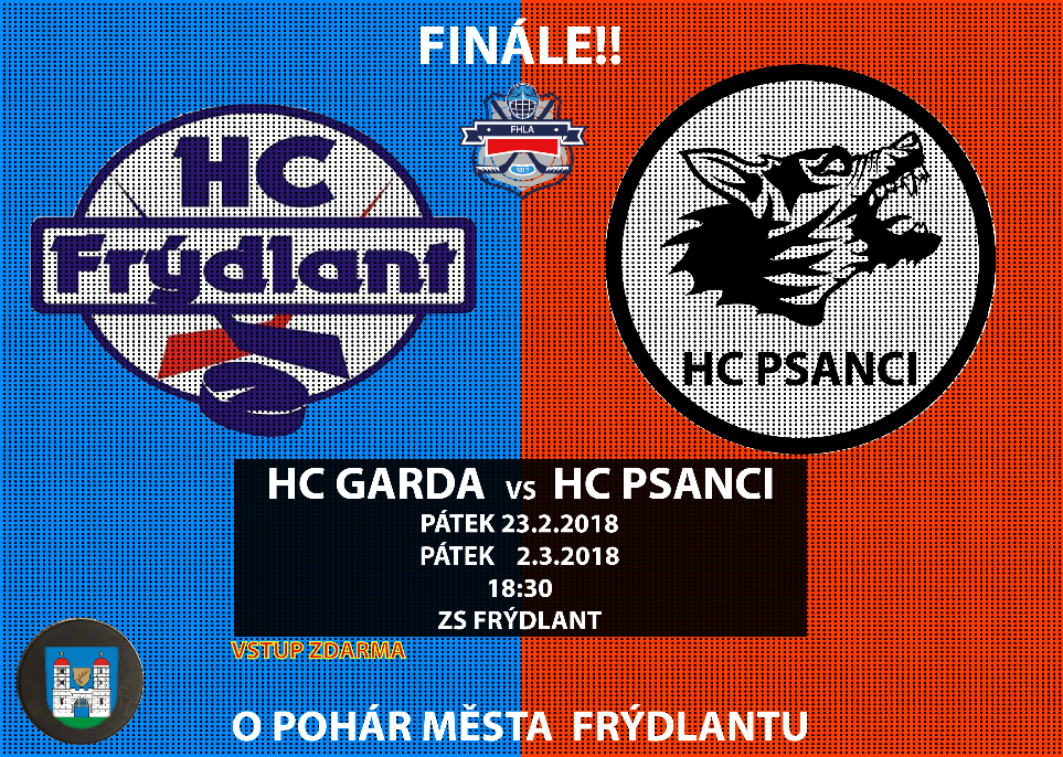 Pozvánka na finálové zápasy HC GARDA vs HC PSANCI 1 01 6