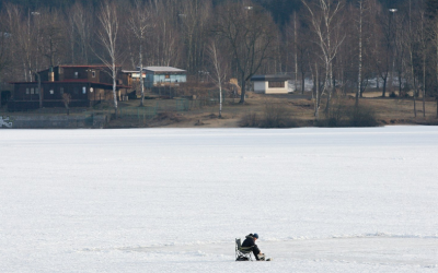 Férová nabídka / DGS 64 Zamrzlé přehrady přitahují bruslaře, nejtlustší led je na Souši