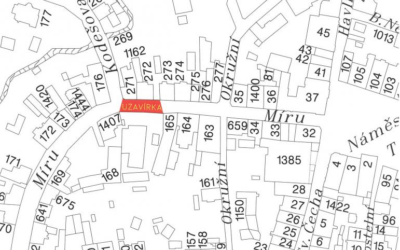 Právě pro Tebe / Kavárna a pekárna 20 Ulice Míru je opět průjezdná