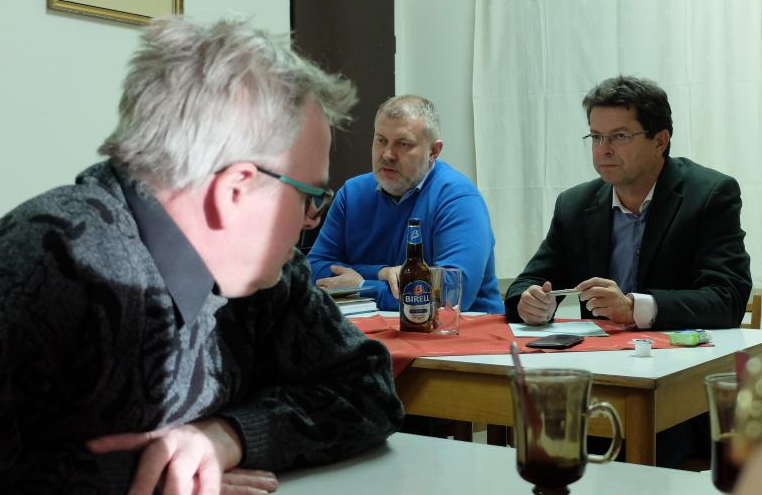 Setkávání starosty a místostarosty s občany začala na Větrově