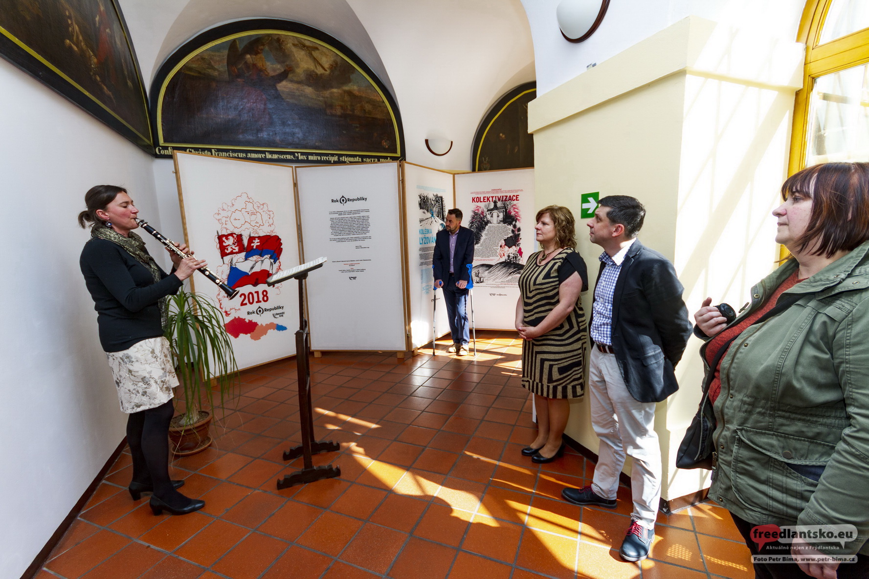 Vernisáž výstavy Rok republiky v Klášteře Hejnice 1 0033 2018 04 07 15 03 32 0080