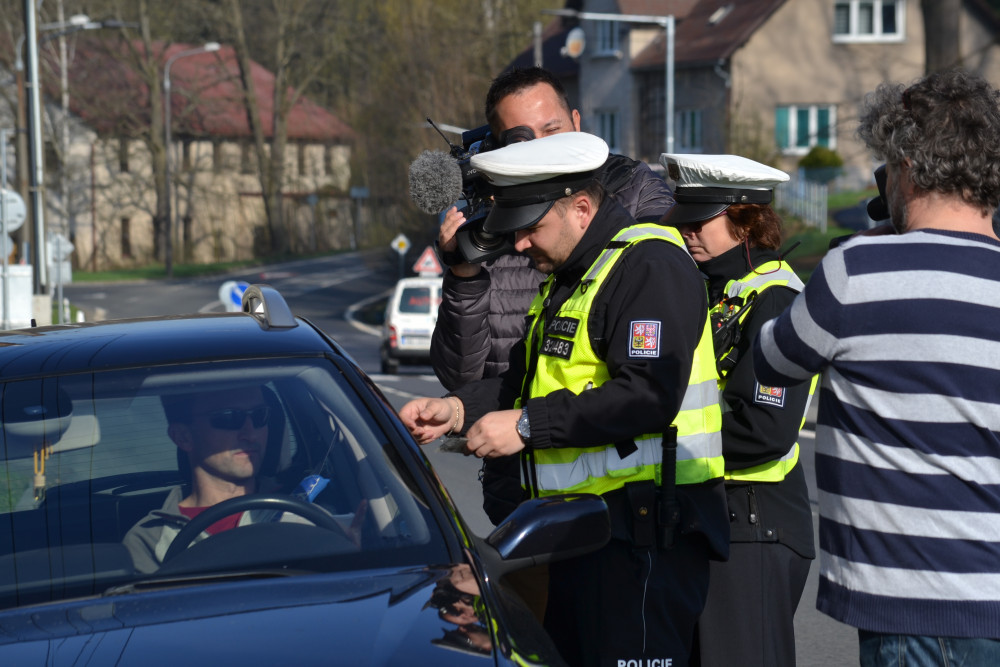 FOTO, VIDEO: Pospíchat se dnes nevyplatilo. Policisté měřili na pěti desítkách míst