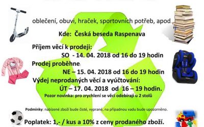 Právě pro Tebe / Kavárna a pekárna 26 BURZA oblečení, obuvi, hraček, sportovních potřeb…