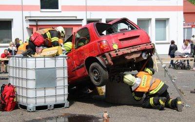Frýdlant hostil krajskou hasičskou soutěž ve vyproštění