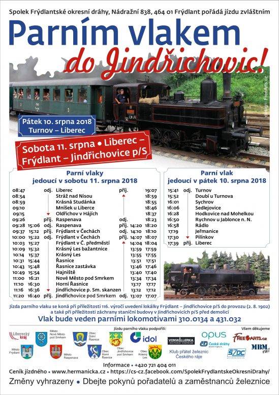 Parním vlakem do Jindřichovic! 1 Parnim vlakem do Jindrichovic 11