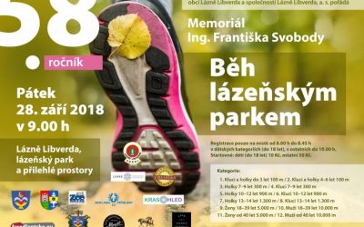 Férová nabídka / DGS 105 Běh lázeňským parkem 2018 – Memoriál Ing. Františka Svobody