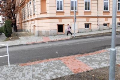 Ve Frýdlantě vznikly dva nové přechody pro chodce 2 přechod Školní