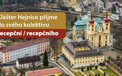 TJ Jiskra Višňová 20 Klášter Hejnice přijme recepční / recepčního
