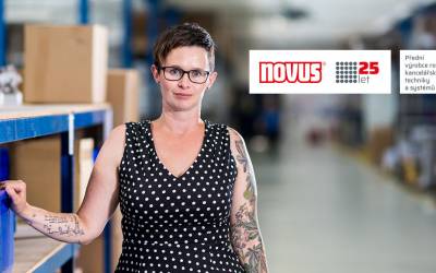 TJ Jiskra Višňová 20 Raspenavský NOVUS posiluje výrobu i manažerské pozice