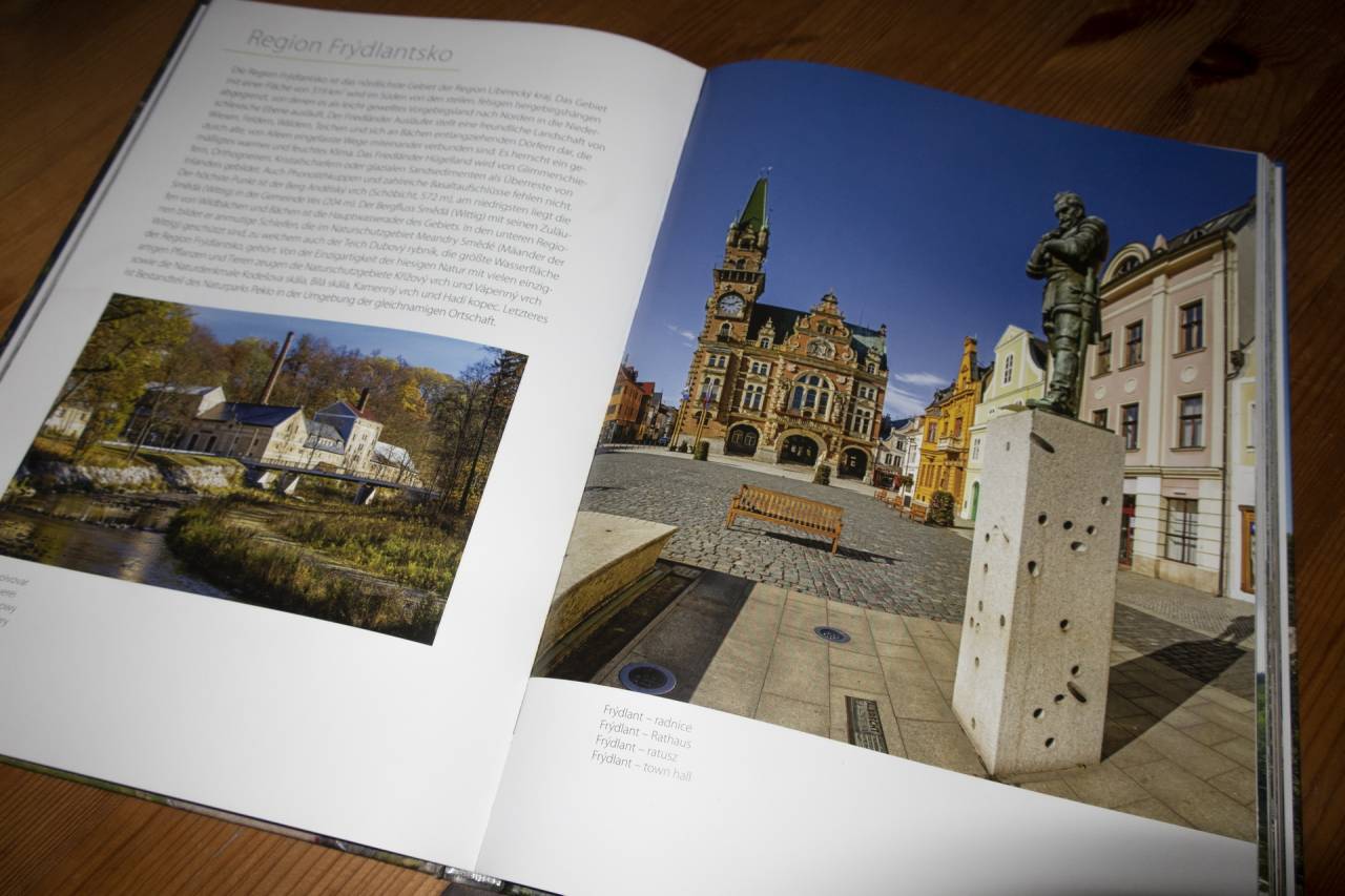 Nejen Frýdlantsko, ale i další regiony najdete v nově vydané obrazové publikaci z Libereckého kraje 1 001 KNIHA LIBERECKY KRAJ