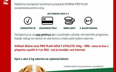 Ubytování, penziony, hotely, chaty, chalupy, resorty, hostely, motoresty a kempy 23 FAJN ZOO Frýdlant nabízí věrnostní program PRO PLAN PARTNER 4+1