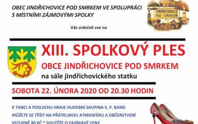 Restaurace, pohostinství, jídelny, kavárny, čajovny a bistra 34 XIII. Spolkový ples v Jindřichovicích pod Smrkem