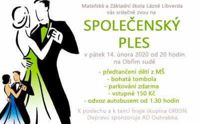 Plus 3 Společenský ples Mateřské a Základní školy Lázně Libverda na Obřím sudě