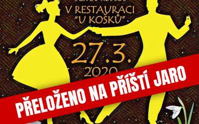 Plus 11 ODLOŽENO / Jarní plesání s živou hudbou v restauraci U Košků