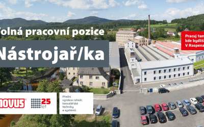 Férová nabídka / DGS 39 Raspenavský Novus nabízí volnou pracovní pozici Nástrojař/ka