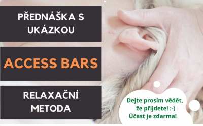 Přednáška s ukázkou Access Bars / Relaxační metoda v Novém Městě pod Smrkem