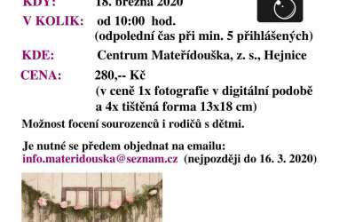 Jarní focení s fotografkou Karolínou