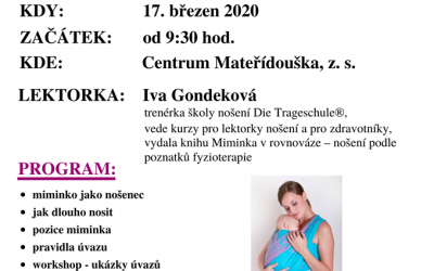 Miminka v rovnováze