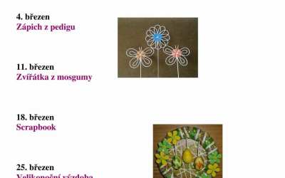 Zvířátka z mosgumy / Mamaklub / Dopolední kreativní dílny