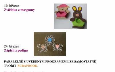 Plus 9 Zápich z pedigu / Odpolední program